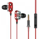 2Pack Wired Earbuds Headphones with Microphone Stereo Bass Earphones Noise Isolation in-Ear Headset Compatible with All Smartphones Tablets iPod IPad MP3 Player That with 3.5 mm Interface