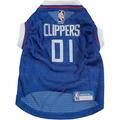 Pets First NBA LA Clippers Mesh Basketball Jersey for DOGS & CATS - Licensed Comfy Mesh 21 Basketball Teams / 5 sizes