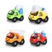 Toy Cars for Baby: 1 2 3 Year Old Boy 4 Piece Mini Push and Go Friction Powered Car Toys Sets for Toddlers by Stuffygreenus