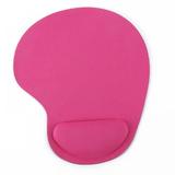 Mouse Pad Ergonomic Mouse Pads with Comfortable and Cooling Gel Wrist Rest Support and Lycra Cloth Non-Slip PU Base Durable and Washable for Easy Cleaning