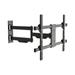 Link2Home Full Motion TV Wall Mount for 32â€“90 inch TVs Mounting Brackets for LED LCD OLED Flat&Curved TVs Up to 100 lbs. VESA Patterns 200/600 Articulating Arms Extension and Tilt.