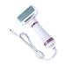 Dezsed Hair Dryer Clearance Portable Pet Hair Dryer With Brush 3 Temperatures Portable Quiet 2 In 1 Pet Hair Dryer Suitable For Small And Medium Pet Purple