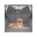 MPM Dog Car Barrier Adjustable Large Pet Gate Divider Cargo Area Universal-Fit Heavy-Duty Wire Mesh Dog Guard Safety Travel Car Accessories for SUVs Van Vehicles Truck Cargo Area