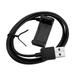 Motor Genic Charger USB Charging Cable Clip Cradle 100cm Fit for Garmin Vivoactive HR