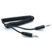 Black Premium Coiled Aux Cable Car Stereo Wire Audio Speaker Cord 3.5mm Aux-in Adapter Auxiliary 37 for LG G Pad 8.0 8.3 F 8.0 X8.3 G5 G6 Stylo 3 V10 V20 - Motorola Droid Turbo 2