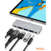 iPad Pro USB C Hub CableCreation 5 in 1 USB C iPad Adapter with 4K HDMI USB-C 100W PD Charging 5Gbps USB 3.0 3.5mm Audio Jack Multiport Extender for New iPad Pro iPad Air MacBook Pro