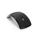 Foldable Wireless Mouse With Silent Click Bluetooth 2.4Ghz Dual-Mode Portable Arc Mouse Suitable For Home Office Travel Usb Receiver Suitable For Laptop