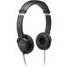 Kensington USB Hi-Fi Headphones - Stereo - Black - USB Type A - Wired - Over-the-head - Binaural - Circumaural - 6 ft Cable | Bundle of 5 Each