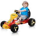 Infans Go Kart Kids Ride On Car Pedal Powered Car 4 Wheel Racer Stealth Christmas Gift