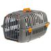 Ferplast Jet Pet Carrier: Value Dog Carrier Suitable for XS Dog Breeds & Small Cats 22L x 14.5W x 13H inches Orange