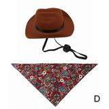 Dog cat Cowboy Hat Pet Costume Accessory for Dogs Cats Holiday Costumes new C4X0