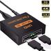 HDMI Splitter 1 in 2Out HDMI Powered Splitter Repeater HDMI Amplifier Switch Support Full HD for PS3 PS4 DVD PC Player