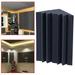 Deyuer Soundproof Foam High Density Sound-absorption Reliable Soundproof Foam Acoustic Bass Trap Corner Absorbers for Home