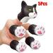 5Pcs Squirrel Finger Hand Puppet Novelty Toys Finger Doll Props Animal Finger Puppet Gift