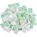 YUEHAO Office and Craft and Stationery 100 Pieces Self Adhesive Cable Clips Wire Clips Cable Management Cable Tie Wire management string clip White