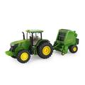 ERTL ERT47355 1-32 Scale John Deere 7270R Tractor with 560R Round Baler