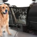 Dog Car Barrier Dog Net for Car Between Seats Pet Net Barrier Front Seat Car Mesh Barrier Back Seat Universal Stretchy Car