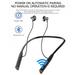 Christmas Savings Feltree Headphone Bluetooth Earbud Magnetic Neck Hanging Earphones Call Noise Cancelling In-Ear Bass Headphones With Mic