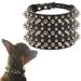 1/2/3/6/10/20 Pcs Adjustable Spike Rivet PU Leather Collar for Cats Puppy Dogs