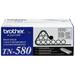 Brother Genuine TN580 High-yield Printer Toner Cartridge Black