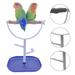 Walbest Bird Stand Anti-skid Chassis Training Rack Creative Parrot Exercise Playstand Bird Toy