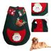 Walbest Dog Clothes Snow Sweaters Snowman Sweaters Cute Elk Printed Xmas Dog Holiday Sweaters New Year Christmas Sweater Pet Knit Clothes for Small Medium Dog