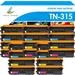 True Image 20-Pack Compatible Toner Cartridge for Brother TN315 TN-315 HL-4150CDN MFC-9560CDW HL-4570CDW MFC-9460CDN MFC-9970CD Printer (5*Black 5*Cyan 5*Magenta 5*Yellow)