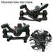 Cheers.US Mountain Bike Disc Brake Road Bicycle Front and Rear Disc Brake Caliper Safety Riding Cycling Replacement Mountain Bike Road Bike and Fixed Gear Bike Cycling Accessory