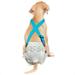 Paw Inspired Dog Diaper Suspenders | Keep Male Dog Wraps and Female Dog Diapers Stay on with Suspenders | Fits Washable and Disposable Puppy Doggie Cat Pet Diapers and Male Dog Belly Bands (M/L Blue)