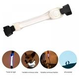 Pet LED Multi-function Traction Rope Luminous Collar Strap (two CR2032 Button Batteries Battery Capacity 240mAh)