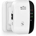 WiFi Range Extender Signal Booster Up to 300Mbps WiFi Repeater 2.4G Network with Integrated Antennas LAN Port Wireless Router Signal Booster Amplifier Supports Repeater/AP