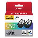 Canon 4981C008 (PG-275XL/CL-276XL) High-Yield Multipack Ink Black/Tri-Color