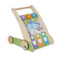 Melissa & Doug First Play Wooden Ring and Ding Forest Friends Push Toy with Bells