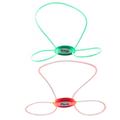 2Pcs Dog Luminous Collars Practical LED Pet Collars Pet Gleamy Lanyards