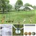 Walnest Walsport Outdoor Walk-in Large Metal Chicken Coop