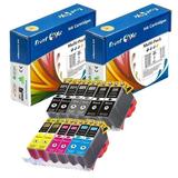 PGI 220 CLI 221 Compatible 12 Cartridges Including 2 Grey for Canon