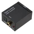 Docooler Digital to Analog Audio Converter Audio Switch Box Optical to RCA AV Switcher Selector Box Coaxial Toslink