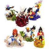 Dragon Ball Battle Scenes Set of 6 PVC Figures