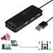 Farfi 7.1 Channel USB2.0 Hub External Sound Card Audio Adapter Headphone Mic Converter