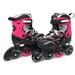 Black & Pink Medium Girls Adjustable Inline Skates - Size J13-4