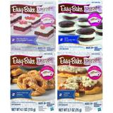 Easy Bake Mega Bundle Set of 4 Oven Mixes Refills (Pizza Party Pretzel Dippers Red Velvet & Strawberry Cakes Mini Whoopie Pies)