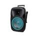 Absolute USA USPROBAT15 Portable Loud Speaker Bluetooth Party 3500W 15 Inch Wireless Microphone