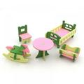 Wooden Doll House Furniture-Baby Girl Boy Play House Kitchen Bedroom Log House Furniture Miniature Accessories Gifts-Doll House Doll Decoration Accessories Pretend To Play With Children S Toys