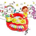 Baby Musical Toys Light Up Baby Toys Piano Baby Keyboard Toddler Piano with 8 Numbered Keys - Baby Toys for 0 3 6 12 18 Months Baby Boys & Girls