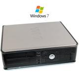 Dell 755 Desktop PC with Intel Core 2 Duo Processor 8GB Memory 1TB Hard Drive and Windows 7 Pro (Monitor Not Included) - Used - Like New