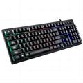 Gaming Keyboard and Mouse Combo RGB Rainbow LED Backlit Keyboard PC Gaming Keyboard Mechanical 6 Changing Colors Mouse USB Wired Keyboard Gaming for Windows Computer PC Gamer Laptop Office Work