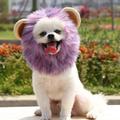 TINKER Realistic Lion Wig for Dogs Pet Dog Lion Mane Wig Hair Cap Christmas Halloween Cosplay Costume Fancy Dress Apparel Funny Hat Cap Pet Cute Dress Gift