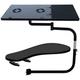 TFCFL Multi-function Laptop Holder Chair Mount Keyboard Tray Adjustable Keyboard Mount