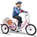 Lilypelle 16 inch Tricycle for Beginner Riders Adult Tricycle 16 Wheels 1-Speed Trike 3 Wheels Bike with Basket Exercise Shopping Picnic