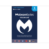 Malwarebytes Premium - 5 Devices / 1 Year - Key Card